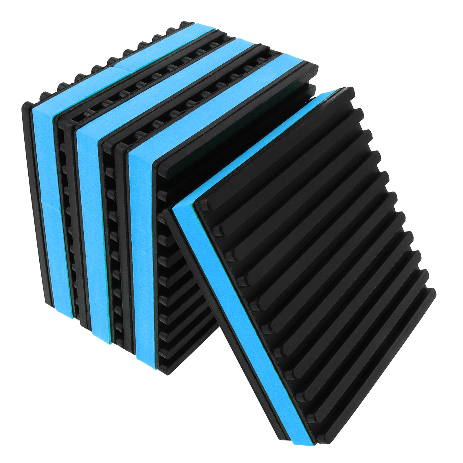 Polyurethane Foam Sheet - 4pcs Rubber Anti-Vibration Pad for HVAC