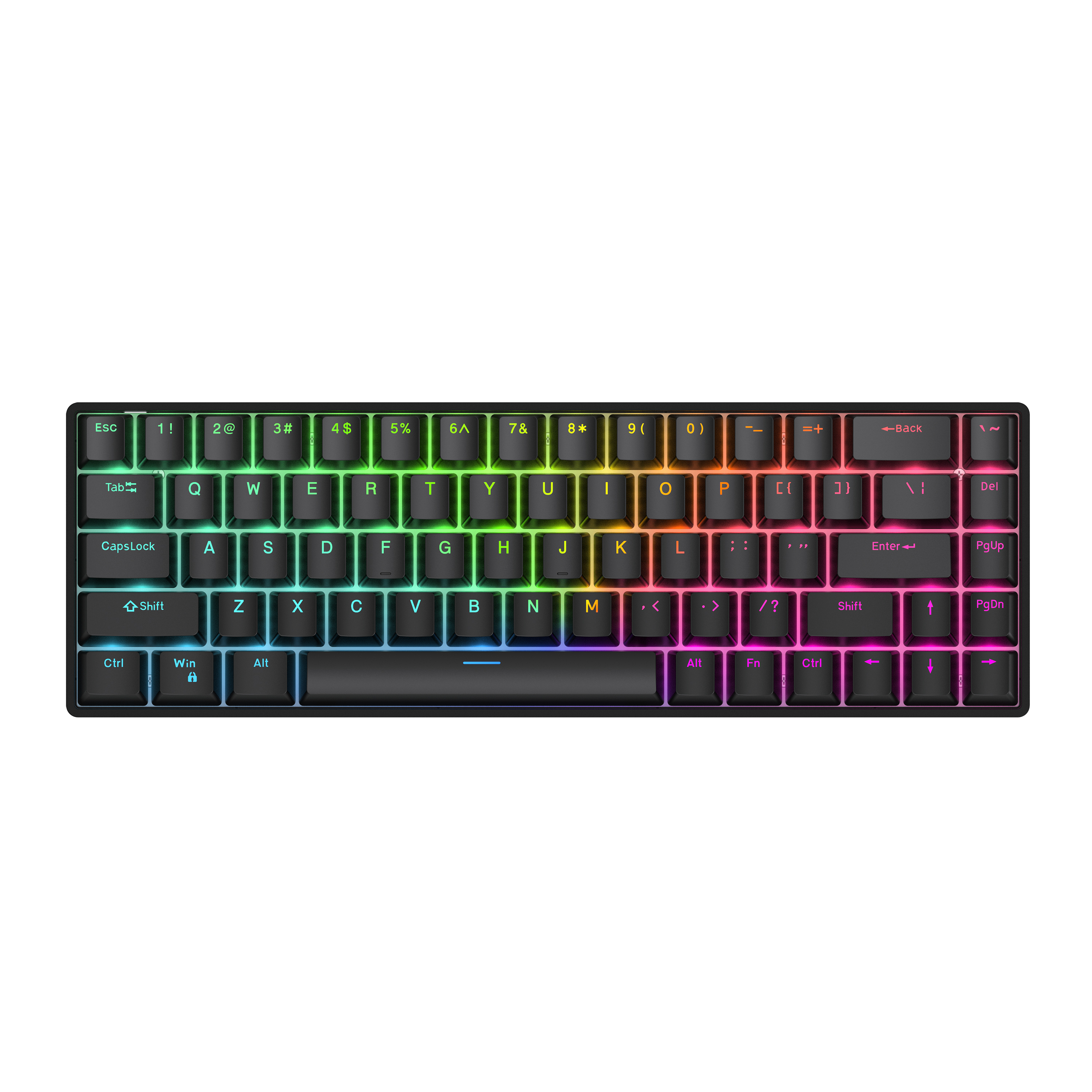 Keyboard Gaming Transparent - Raven68 Esports Magnetic Axis Keyboard Wired