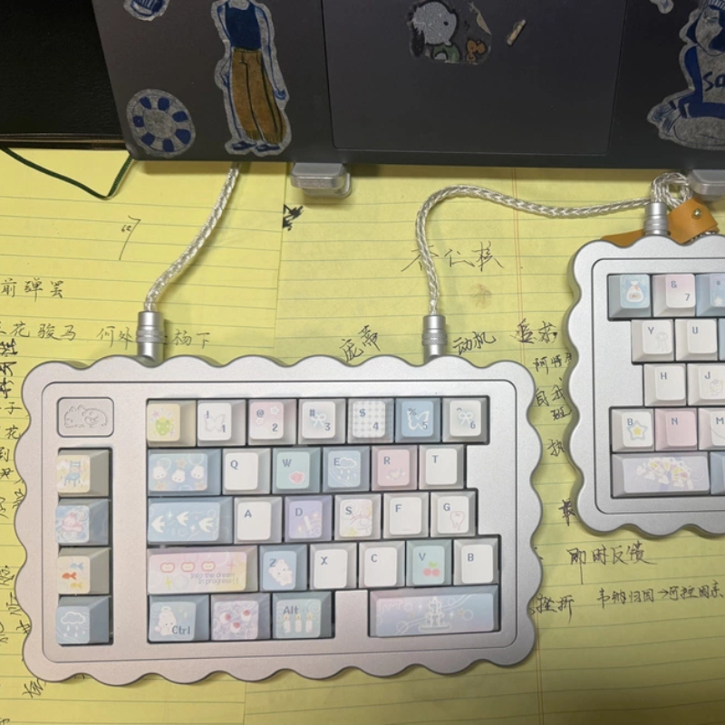 Soda Stack Split Keyboard  Cus - Gaming Keyboard Bluetooth 评论和价格