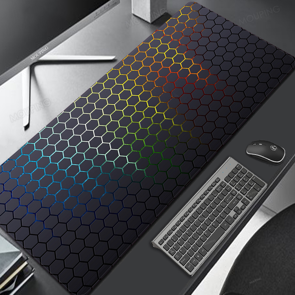 Pink Lattice Mouse Pad Kawaii  - Gaming Keyboard And Mouse Combo 评论和价格