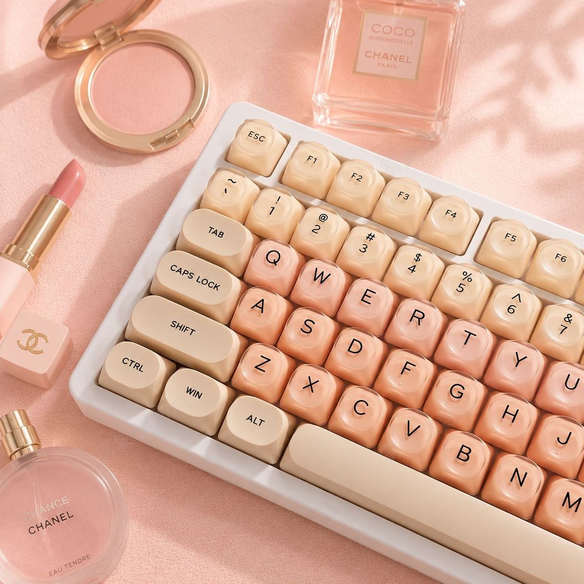 128 Keys Liquid Foundation Sem - Keyboard Gaming Transparent 评论和价格