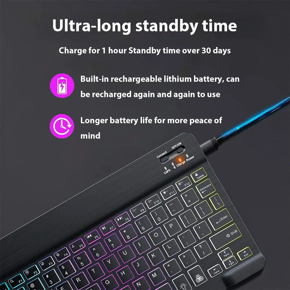 Bluetooth Keyboard for Tablet  - Gaming Keyboard Mouse Wireless 评论和价格