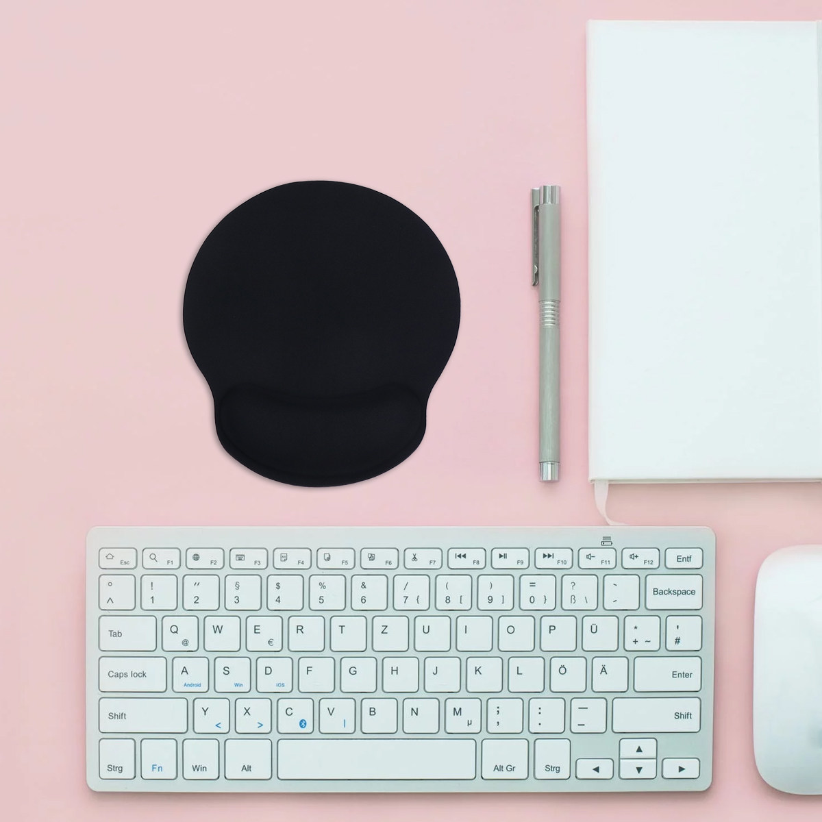 1Set Keyboard Wrist Rest Mouse - Gaming Keyboard Mouse Set 评论和价格