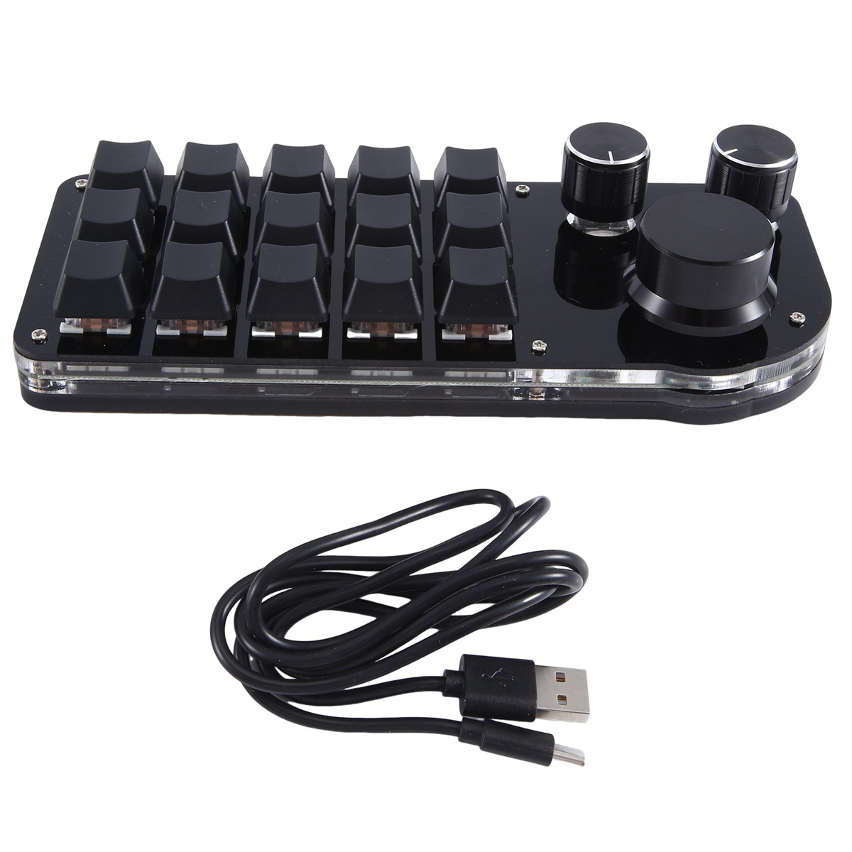 Programming Macro Custom 15 Ke - Gaming Keyboard Mini 评论和价格