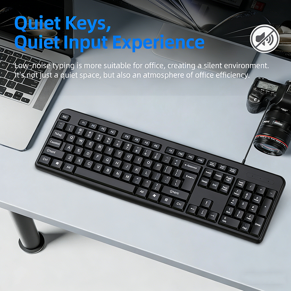 KEBIDUMEI USB Wired Keyboard 1 - Keyboard Gaming Mac 评论和价格