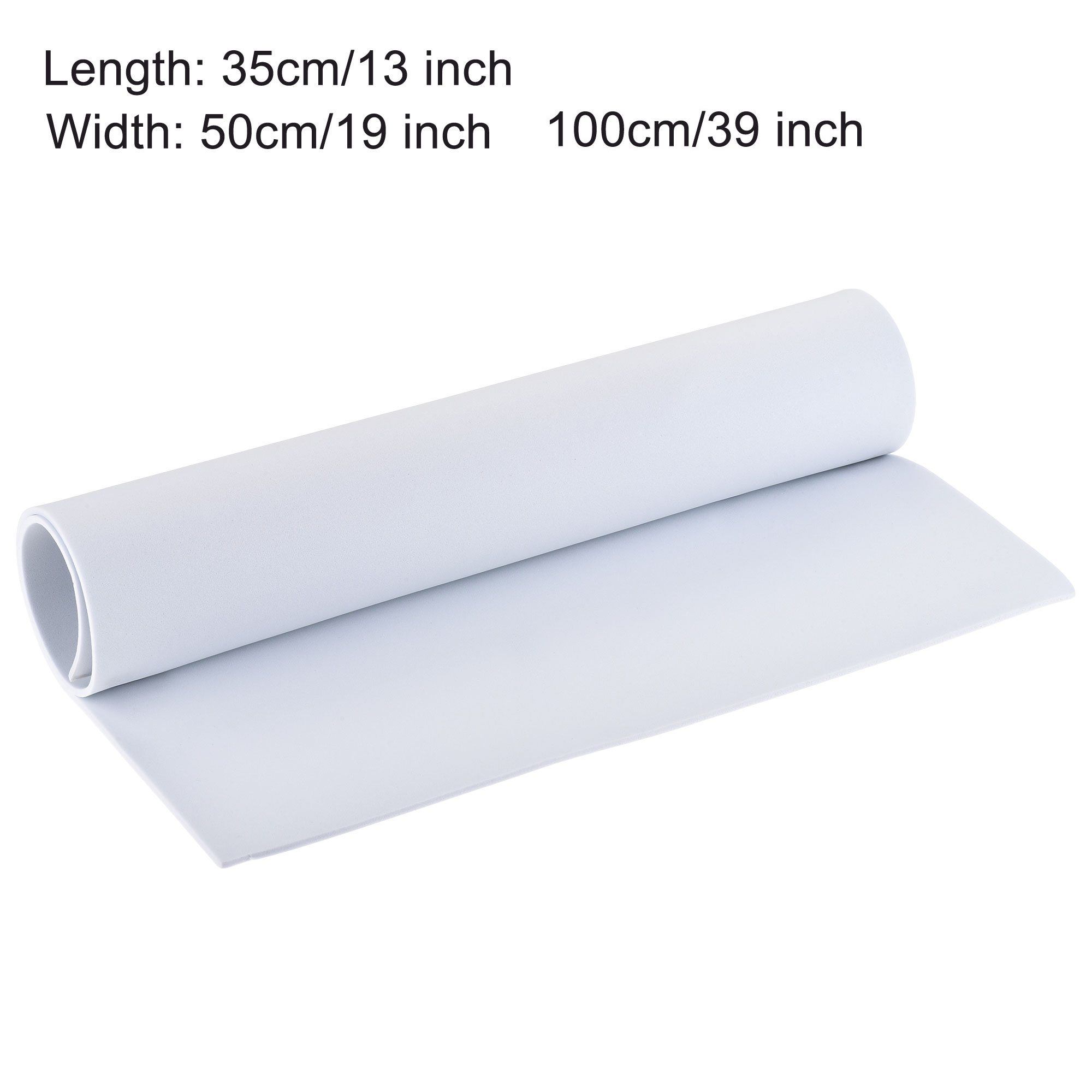 1pcs 1/2/3mm Thickness White E - Polyurethane Foam Sheet 评论和价格