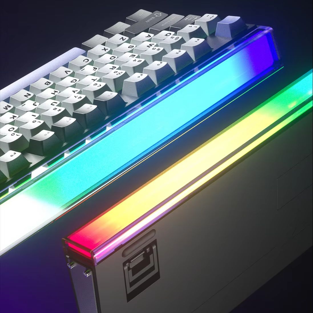 AULA H108 Tri-Mode Mechanical  - Gaming Keyboard No Number Pad 评论和价格