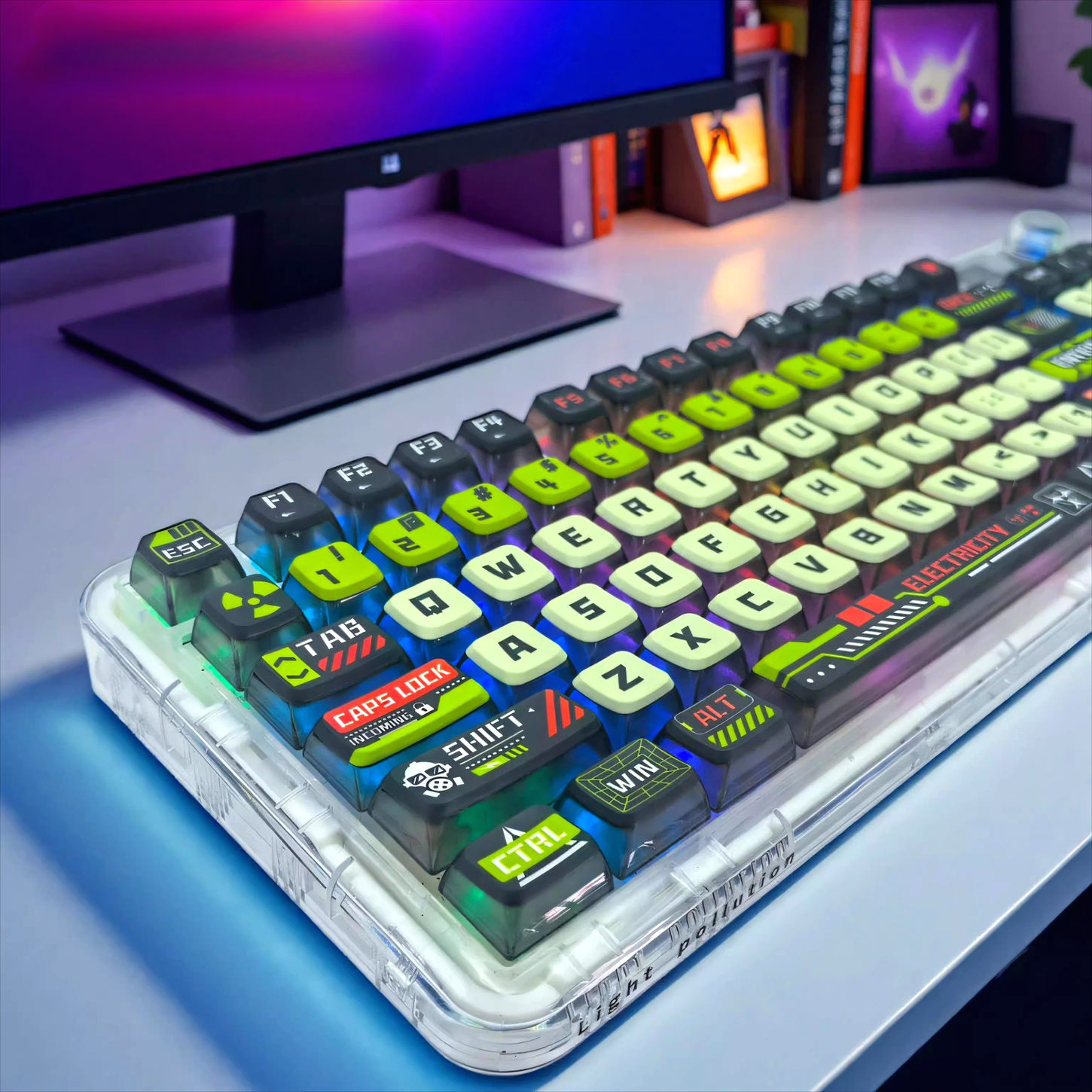 Apocalypse Biochemical, Four S - Keyboard Gaming Transparent 评论和价格