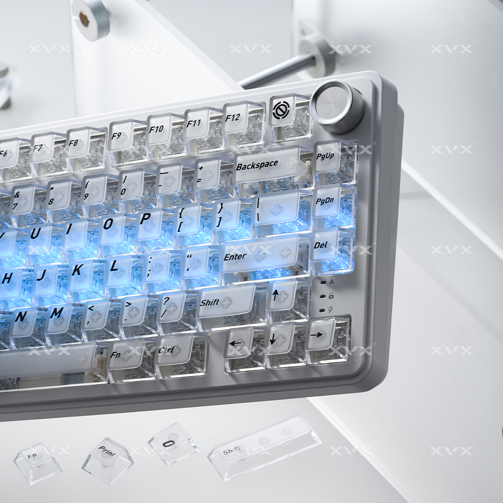XVX Crystal Transparent Keycap - Keyboard Gaming Transparent 评论和价格