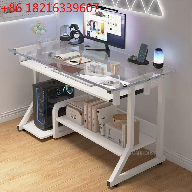 YAOModern Transparent Glass Co - Keyboard Gaming Transparent 评论和价格