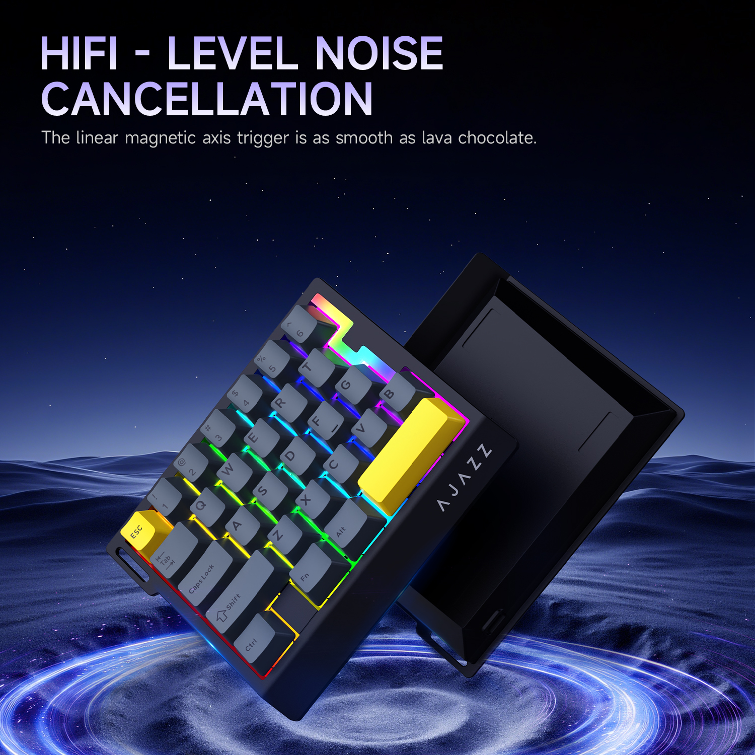 AJAZZ AK029 - Magnetic Brown S - Gaming Keyboard 1 Hand 评论和价格