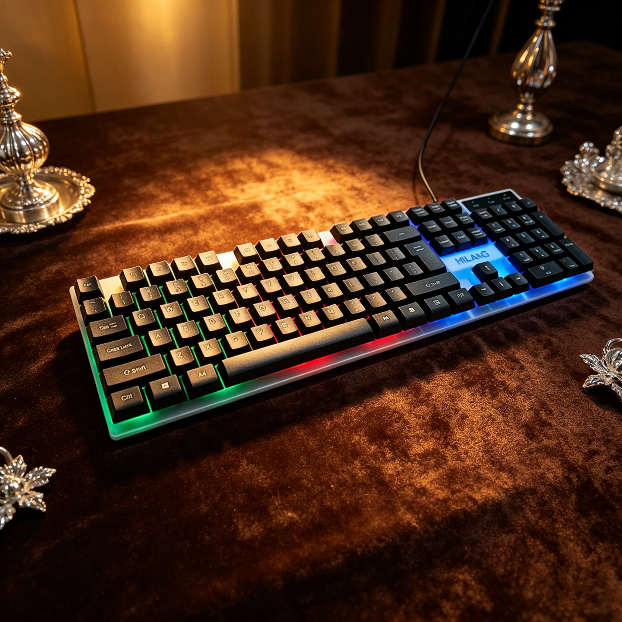 Wired RGB Backlit Keyboard Mou - Gaming Keyboard And Mouse Combo 评论和价格
