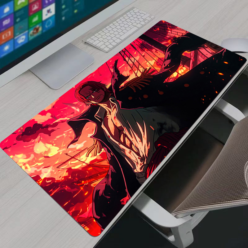 One Piece Shanks Mouse Pad Lar - Gaming Keyboard He 评论和价格