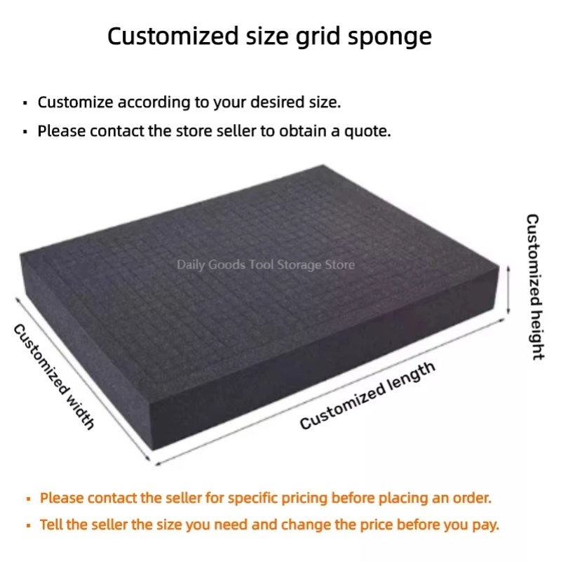 Pre-Cut Toolbox Foam Insert Pi - Pe Foam Sheet 评论和价格