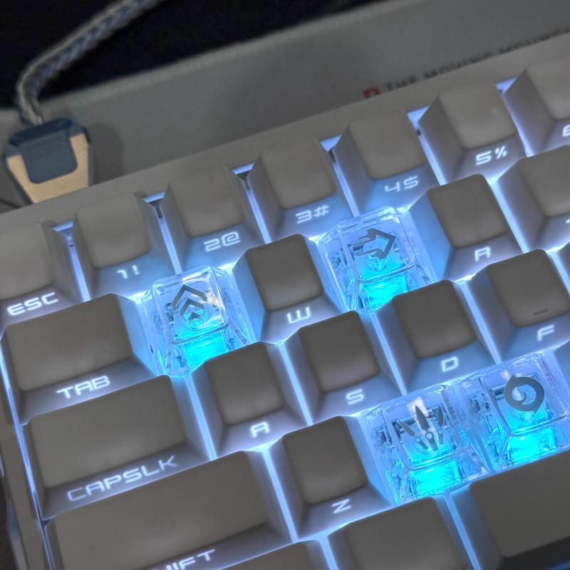 Valorant Skills Keycaps Mechan - Keyboard Gaming Transparent 评论和价格