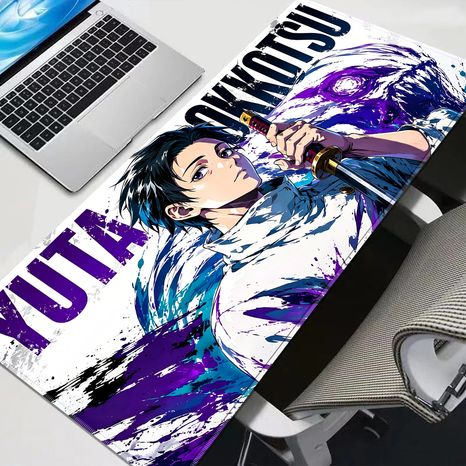 HD Anime Purple Mouse Pads Yut - Gaming Keyboard He 评论和价格