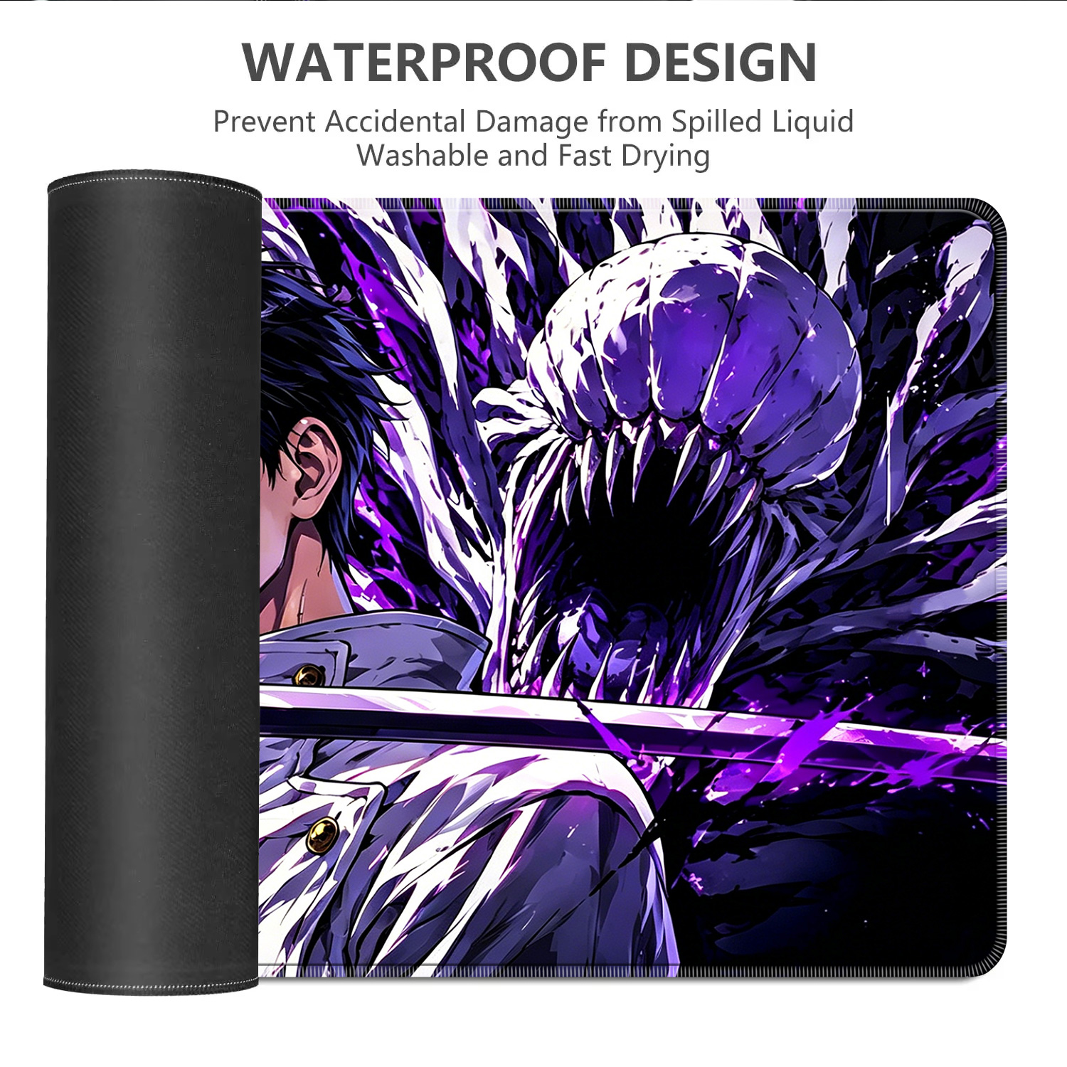 HD Anime Purple Mouse Pads Yut - Gaming Keyboard He 评论和价格