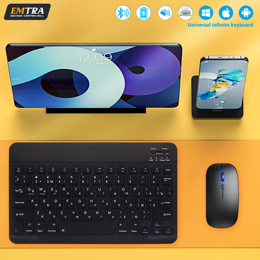 Bluetooth Keyboard and Mouse F - Gaming Keyboard Mini 评论和价格
