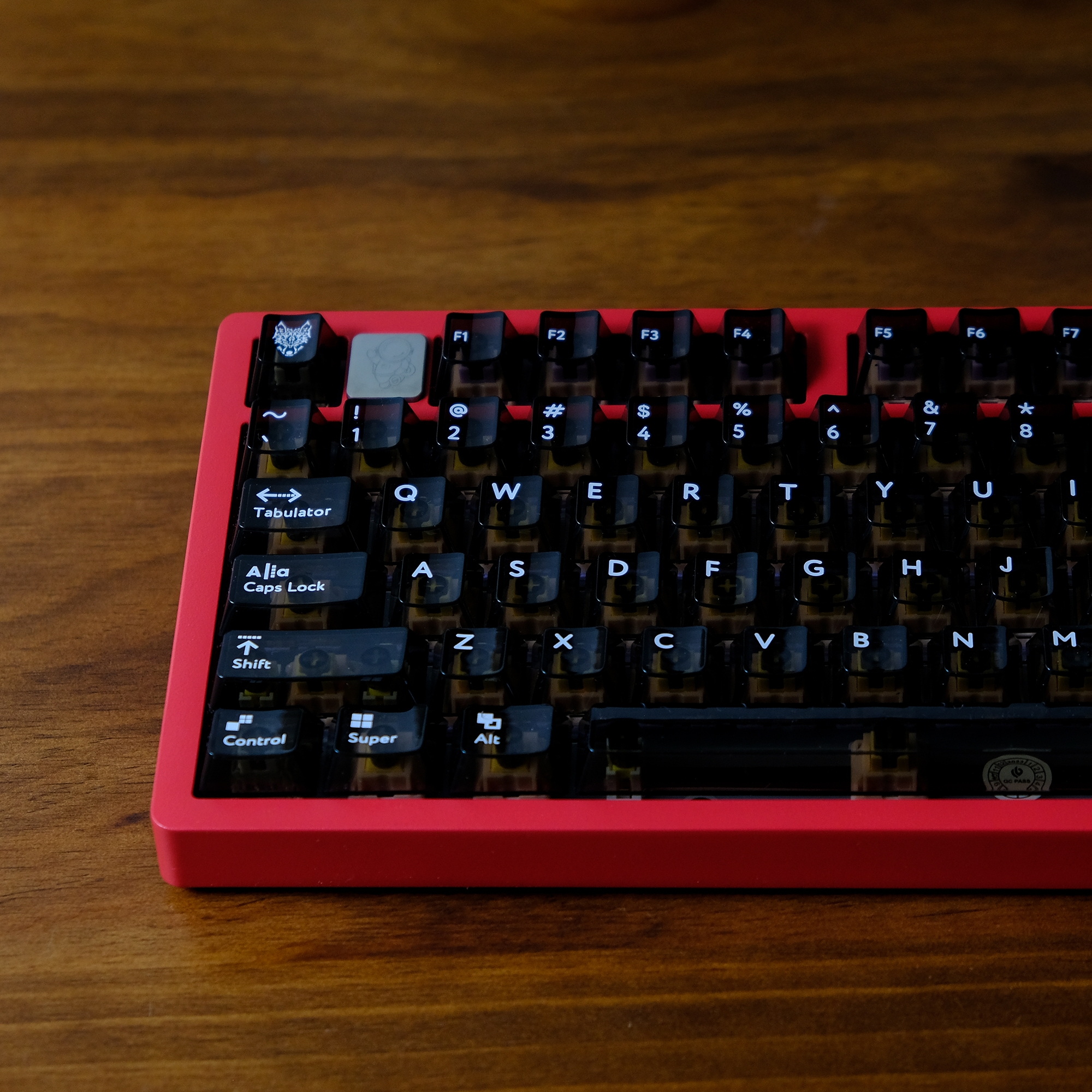 114 Keys Black Crystal Transpa - Keyboard Gaming Transparent 评论和价格