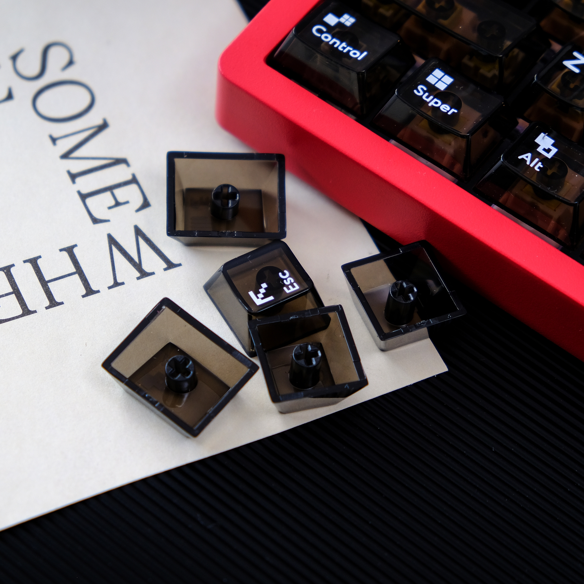 114 Keys Black Crystal Transpa - Keyboard Gaming Transparent 评论和价格