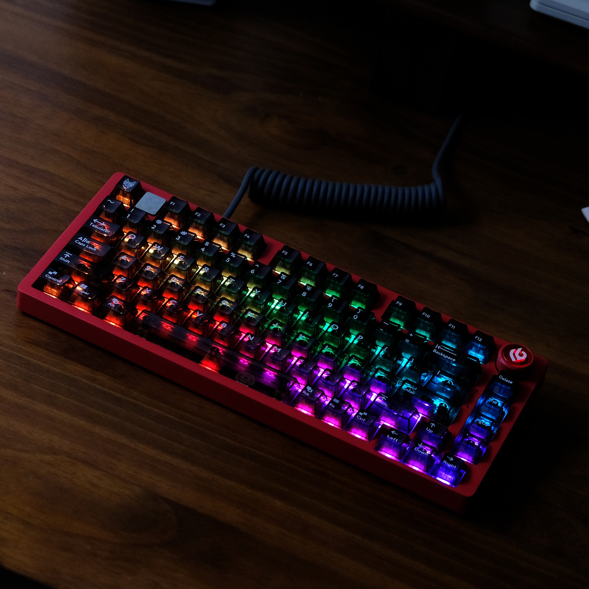114 Keys Black Crystal Transpa - Keyboard Gaming Transparent 评论和价格