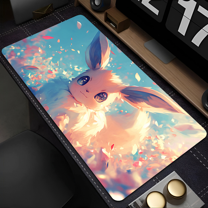 Mouse Pad Pokemon Eevee 90x40c - Gaming Keyboard Mini 评论和价格