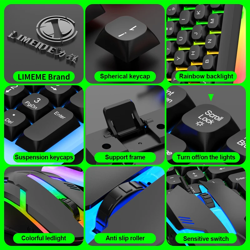NG GTX350 Gaming Keyboard Mous - Gaming Keyboard And Mouse Combo 评论和价格