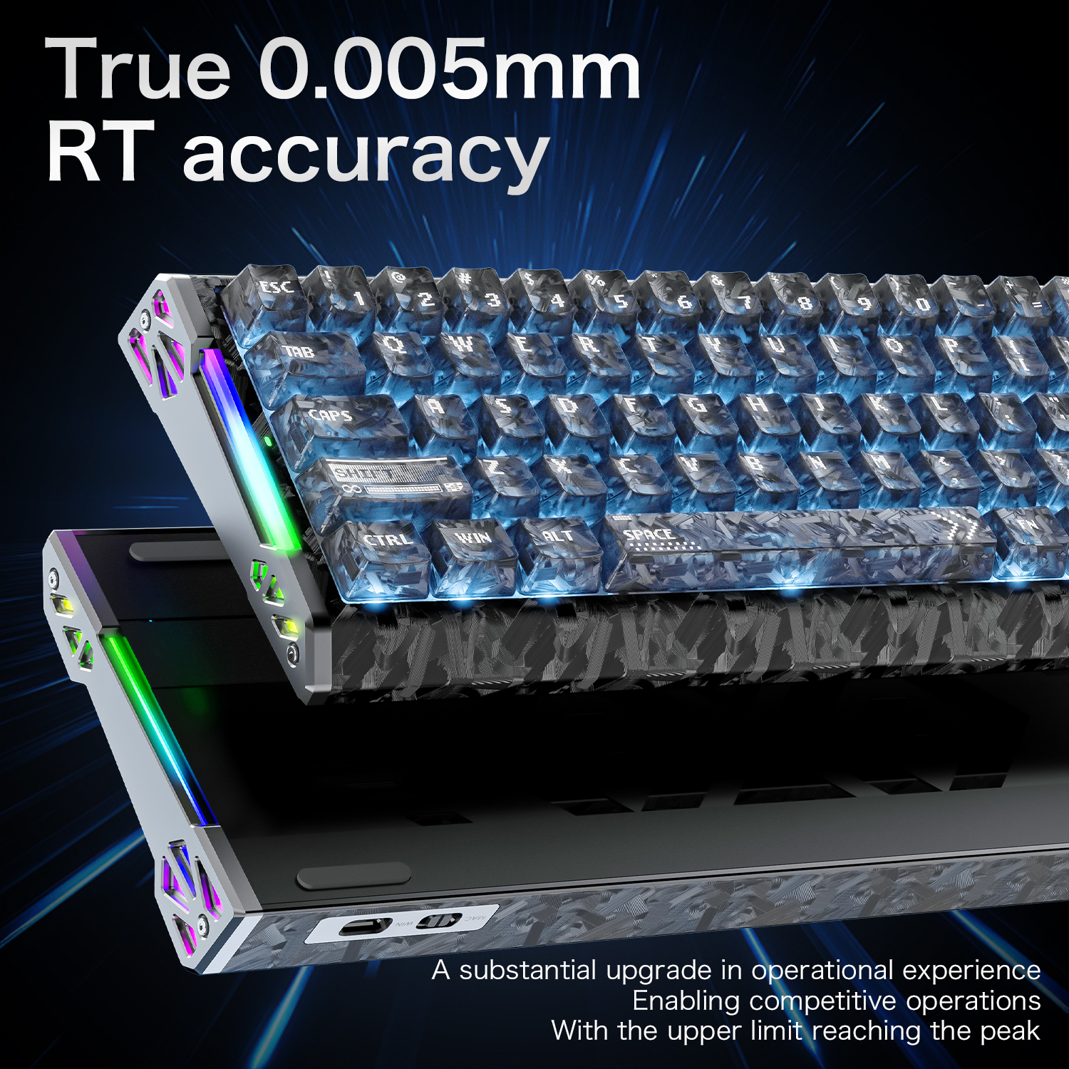 ATTACK SHARK R68 HE  magnetic  - Keyboard Gaming Mac 评论和价格