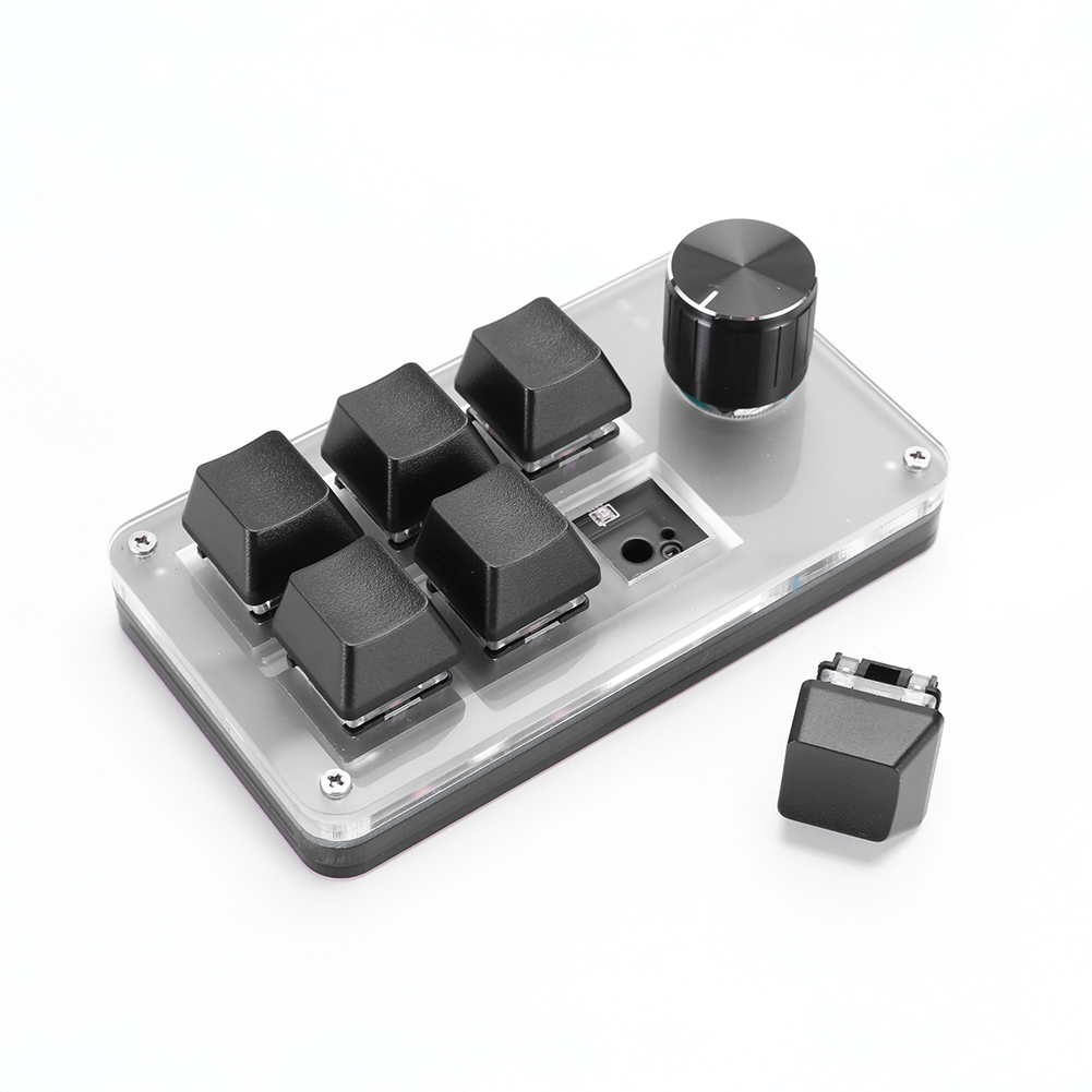 6 Key 1 Knob One Handed Mechan - Gaming Keyboard 1 Hand 评论和价格