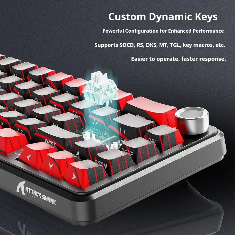 Attack Shark X65 PRO HE Magnet - Keyboard Gaming Mac 评论和价格
