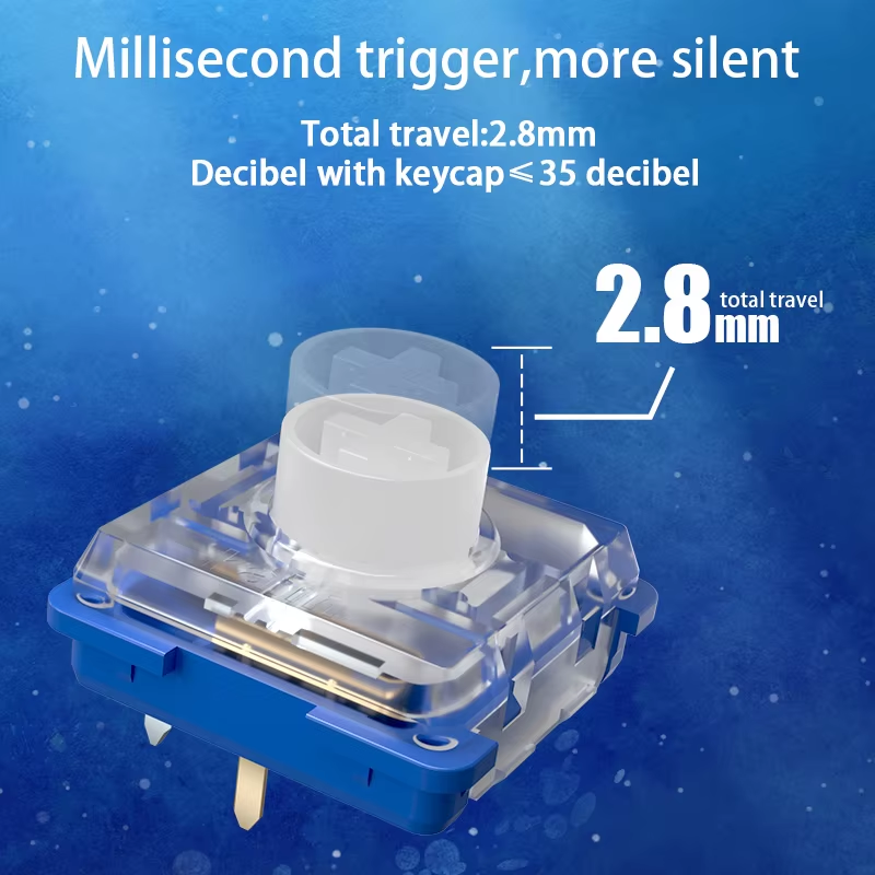 Kailh Deep Sea Silent Mini Hit - Gaming Keyboard Mini 评论和价格