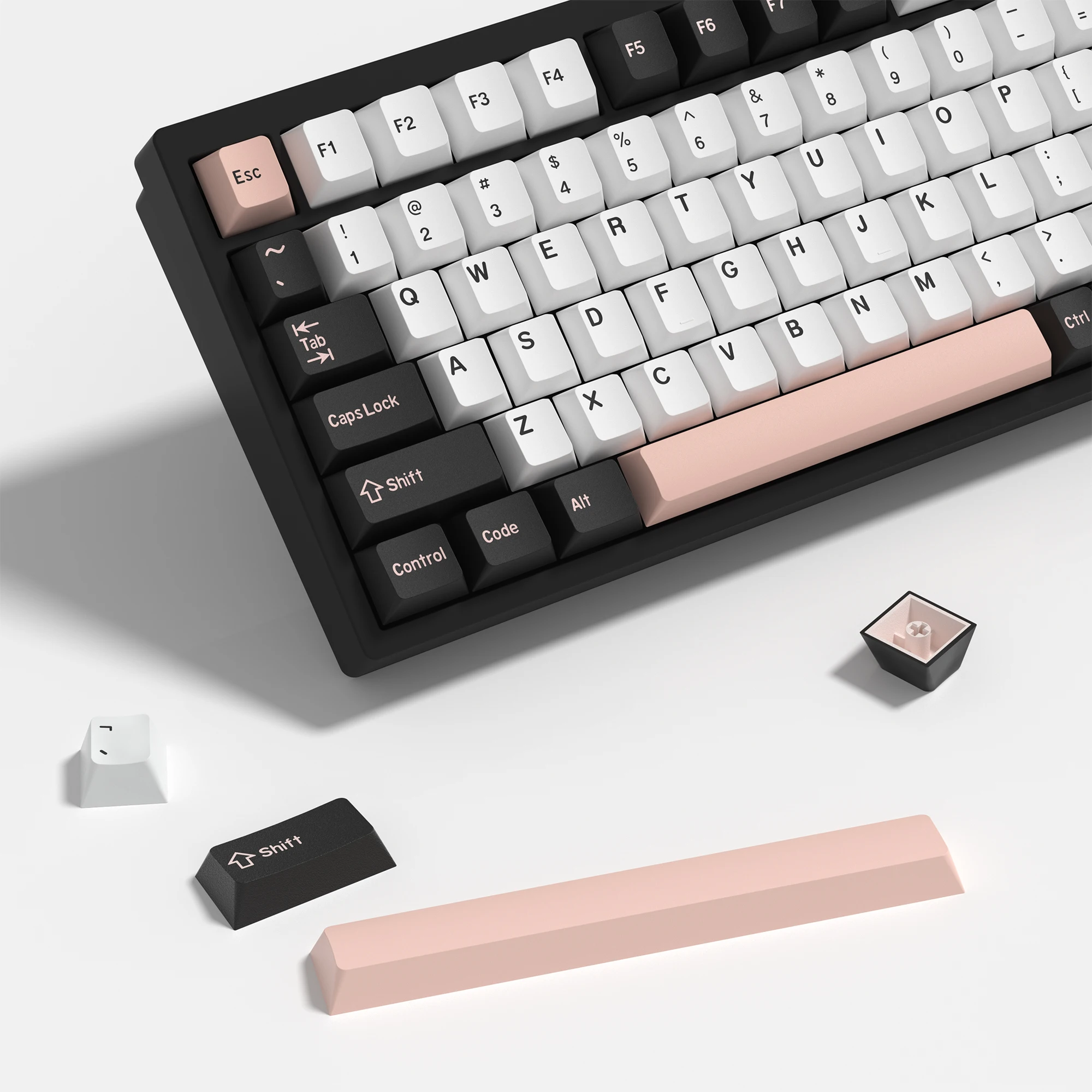 KBDiy GMK Olivia Keycaps for M - Gaming Keyboard No Number Pad 评论和价格