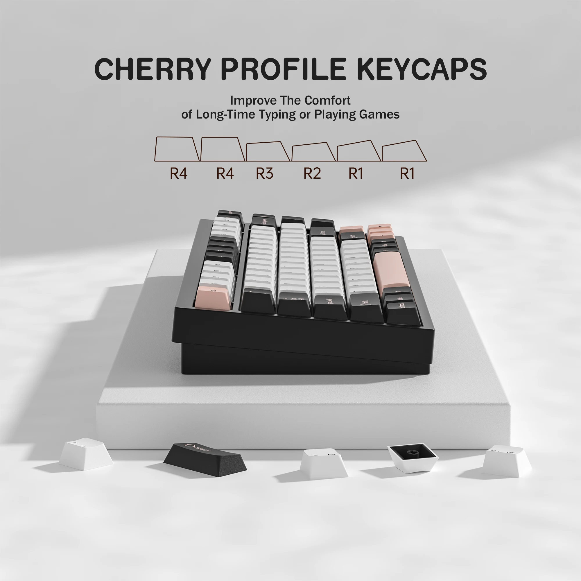 KBDiy GMK Olivia Keycaps for M - Gaming Keyboard No Number Pad 评论和价格