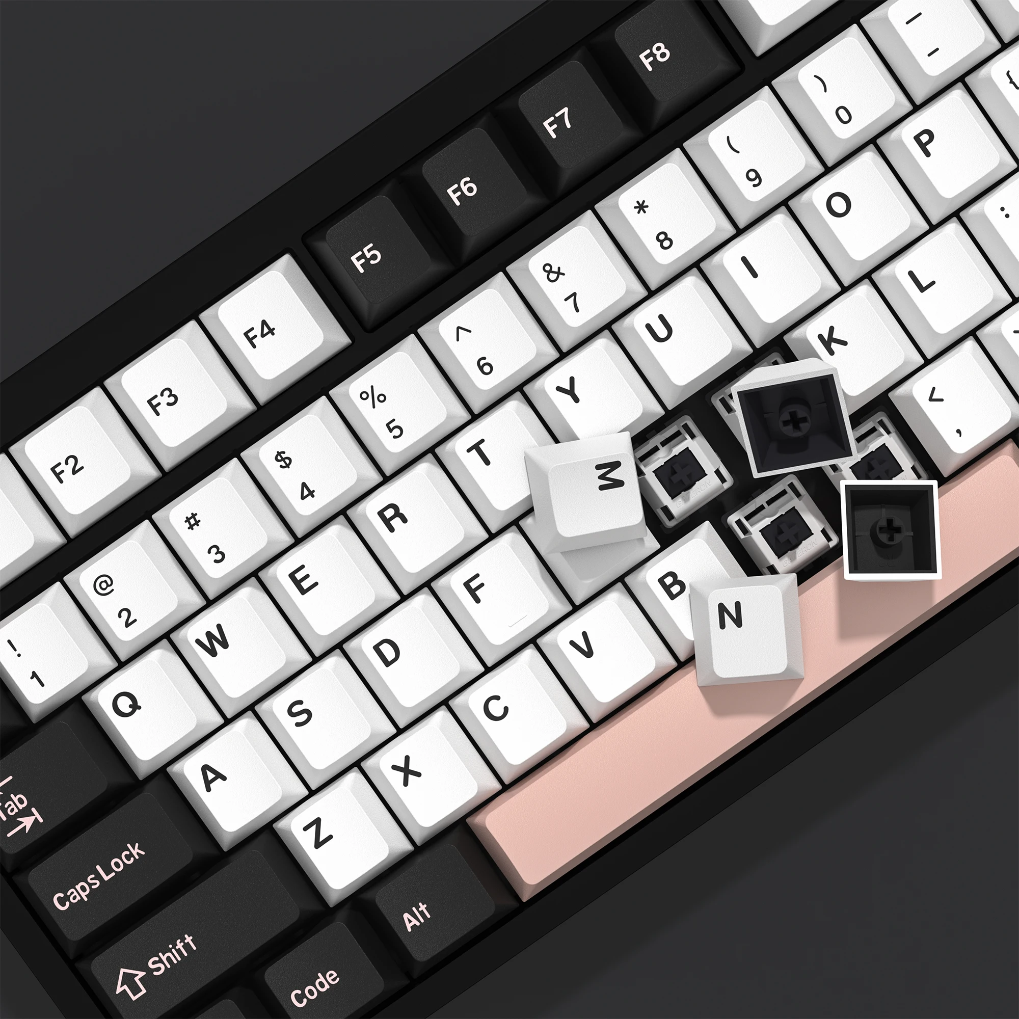 KBDiy GMK Olivia Keycaps for M - Gaming Keyboard No Number Pad 评论和价格