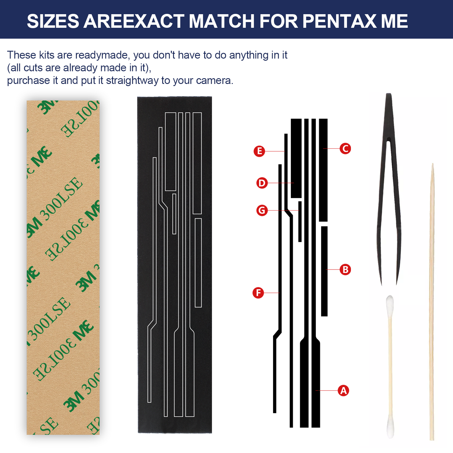 Pentax ME ME Super MG MV1 Came - Polyurethane Foam Sheet 评论和价格