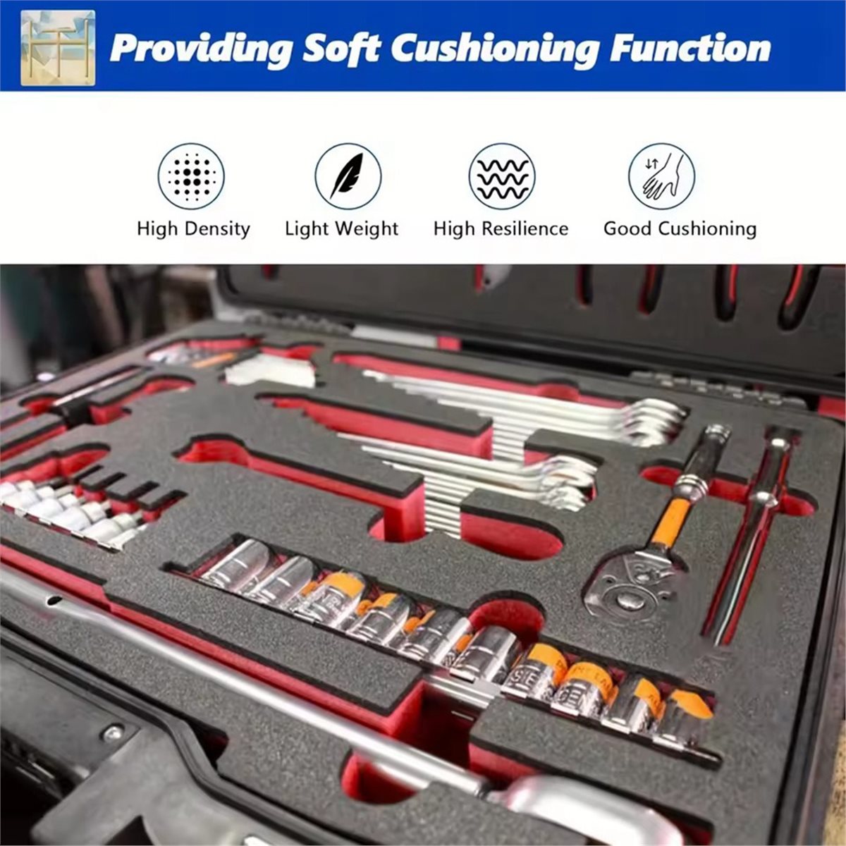 Toolbox Foam, Cuttable Polyure - Polyurethane Foam Sheet 评论和价格