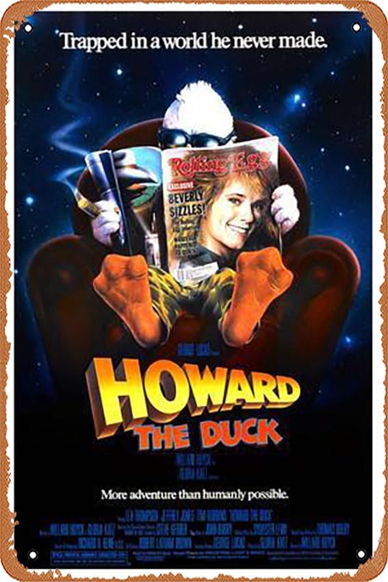 Metal Tin Sign  - HOWARD THE D - Brass Weight Plate 评论和价格