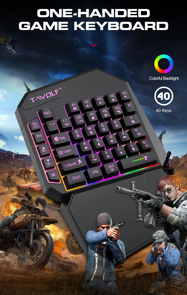 Kit Mobilador Gamer Kit Gaming - Gaming Keyboard And Mouse Combo 评论和价格