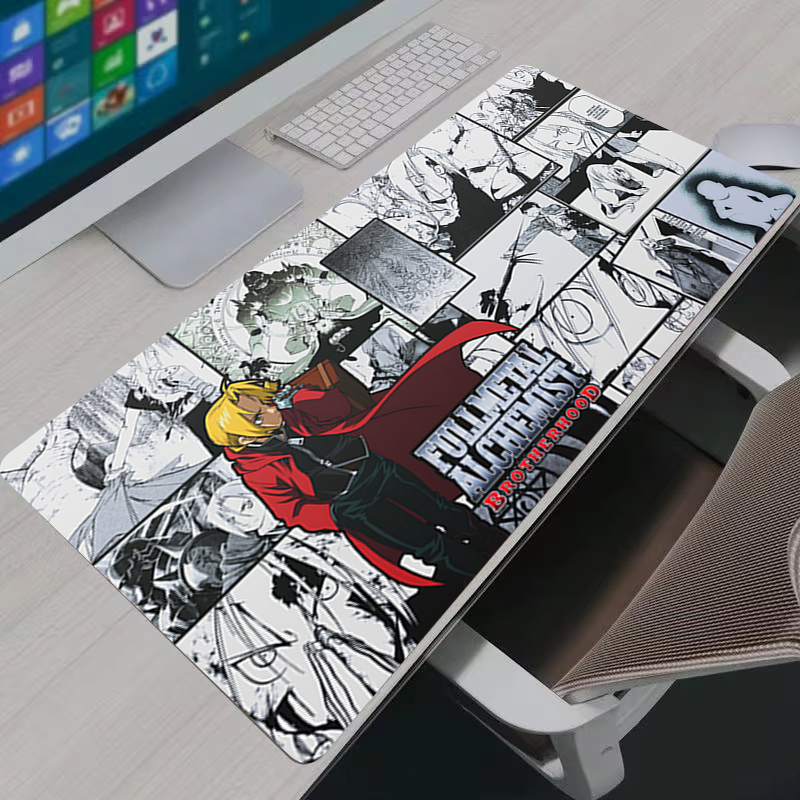 Mouse Pad Large Fullmetal Alch - Gaming Keyboard He 评论和价格