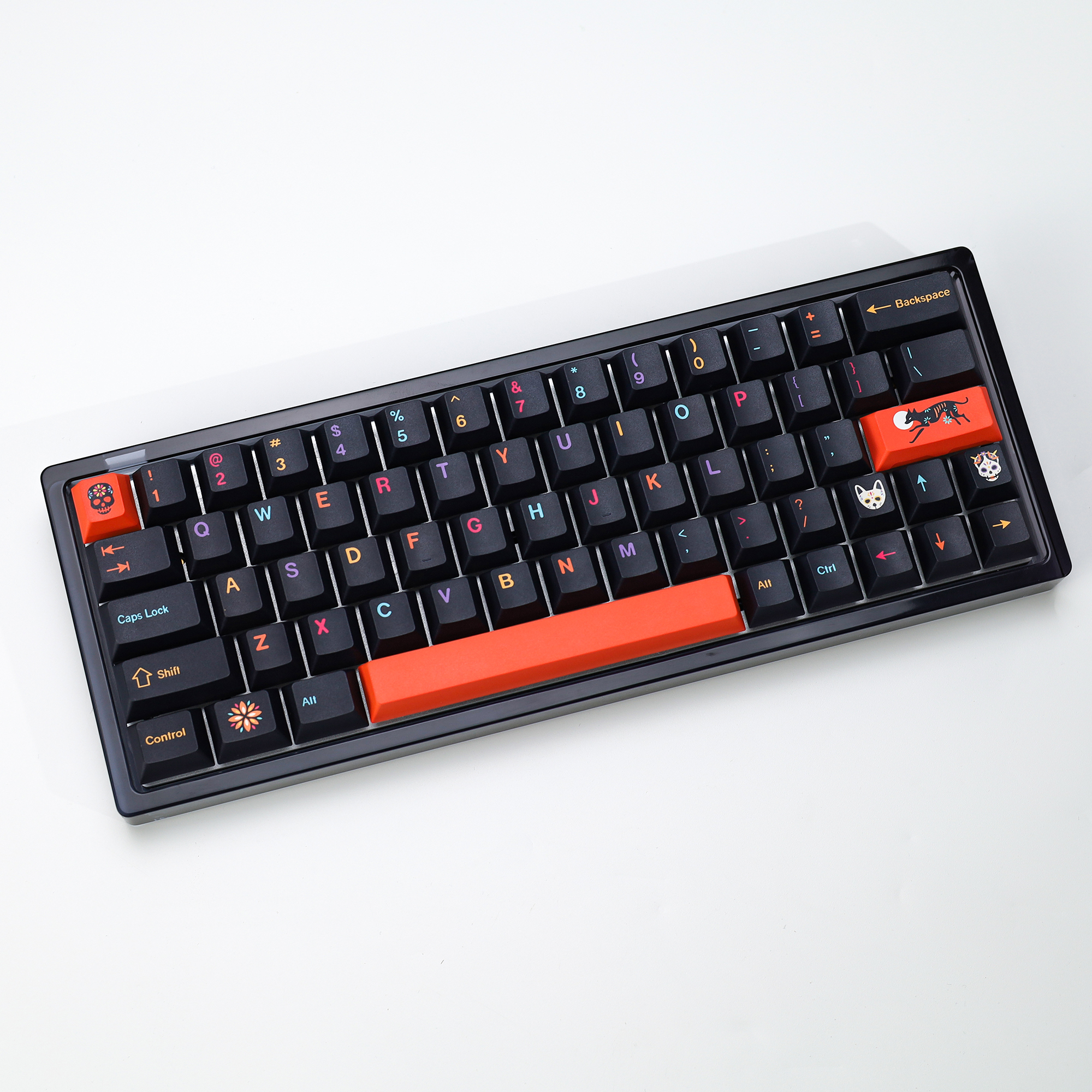 KBDiy GMK Mictlan 143 Keys PBT - Gaming Keyboard No Number Pad 评论和价格