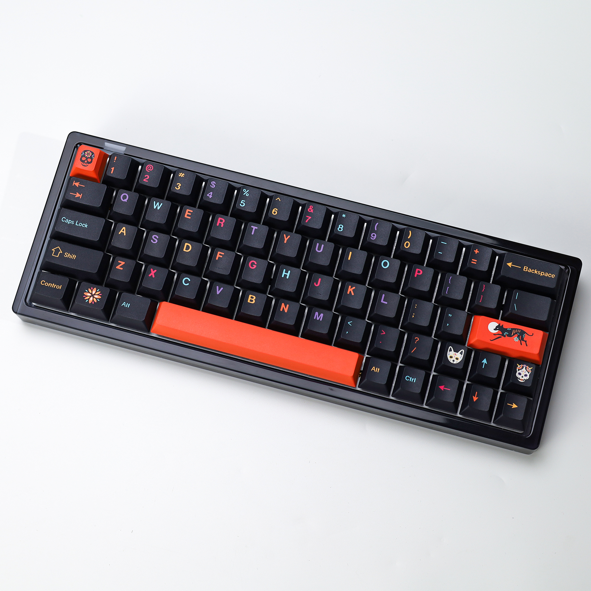 KBDiy GMK Mictlan 143 Keys PBT - Gaming Keyboard No Number Pad 评论和价格