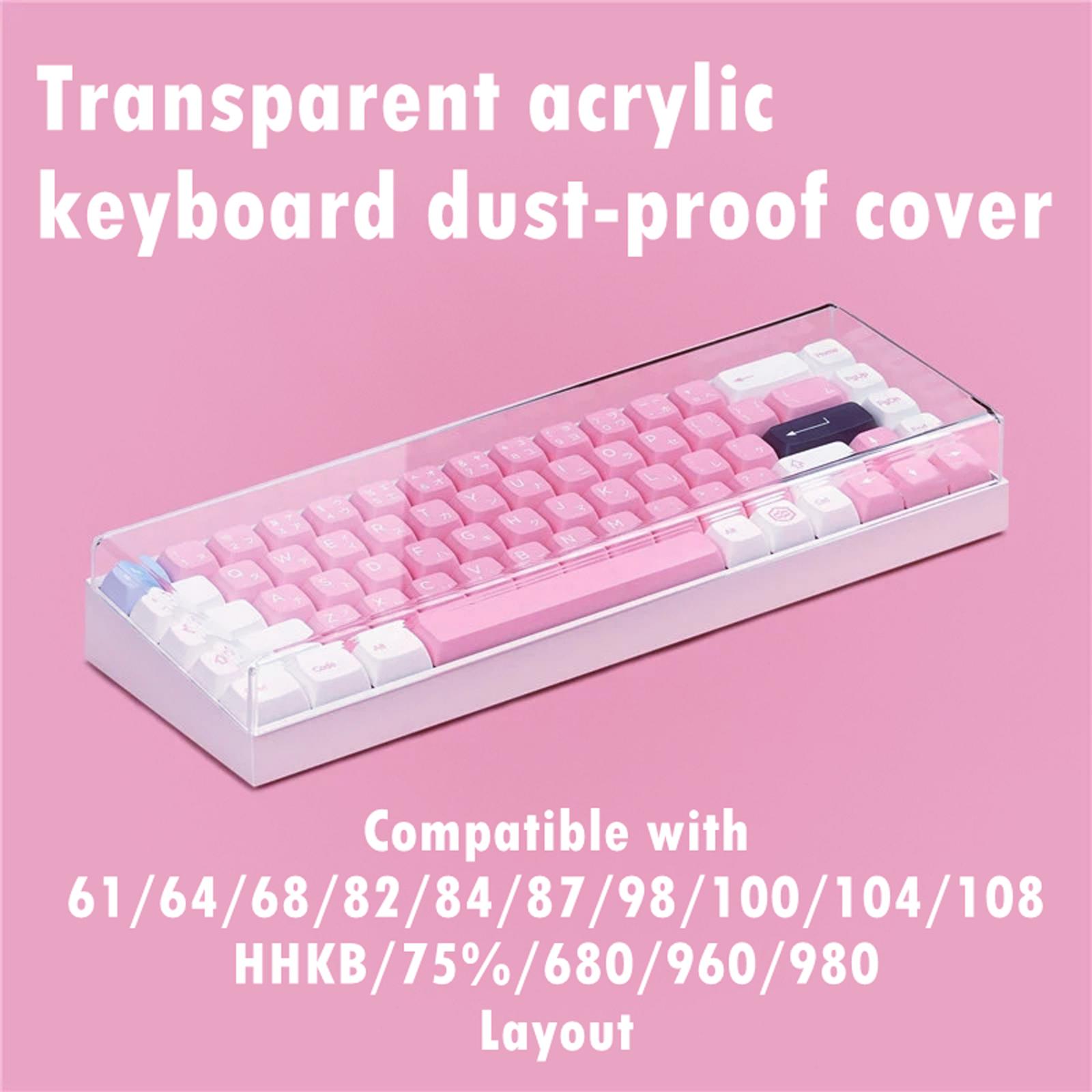 Acrylic Mechanical Keyboard Du - Keyboard Gaming Transparent 评论和价格
