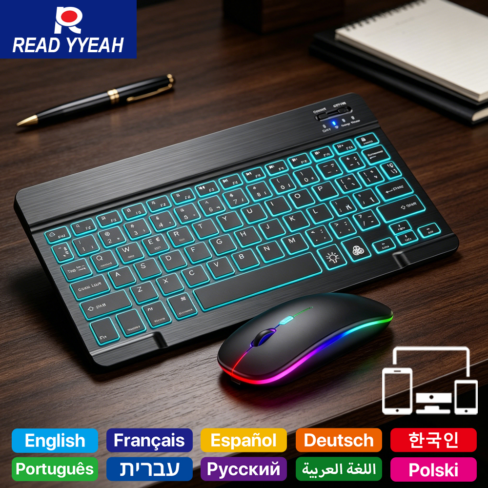 2026 Backlight Bluetooth Keybo - Gaming Keyboard And Mouse Combo 评论和价格
