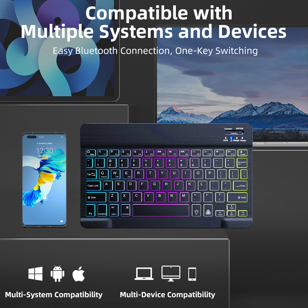 2026 Backlight Bluetooth Keybo - Gaming Keyboard And Mouse Combo 评论和价格