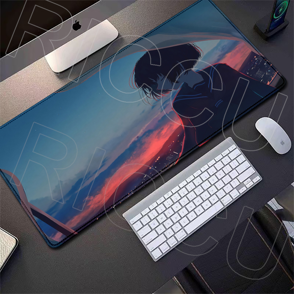 Mouse Pads Anime Girl Pattern  - Gaming Keyboard Non Mechanical 评论和价格