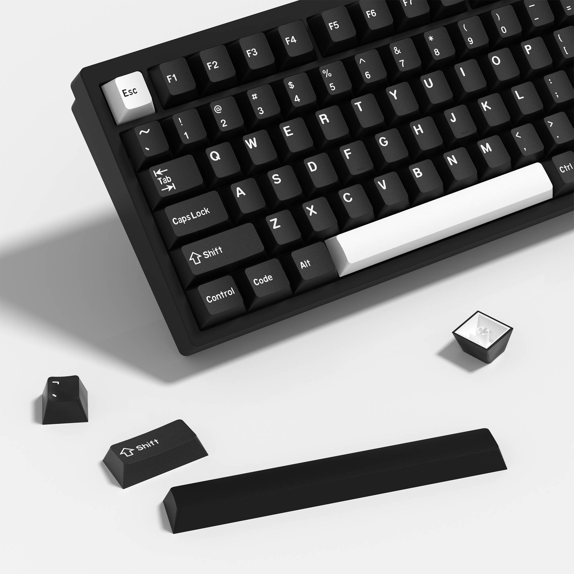 KBDiy GMK WOB Keycap Cherry Pr - Gaming Keyboard No Number Pad 评论和价格