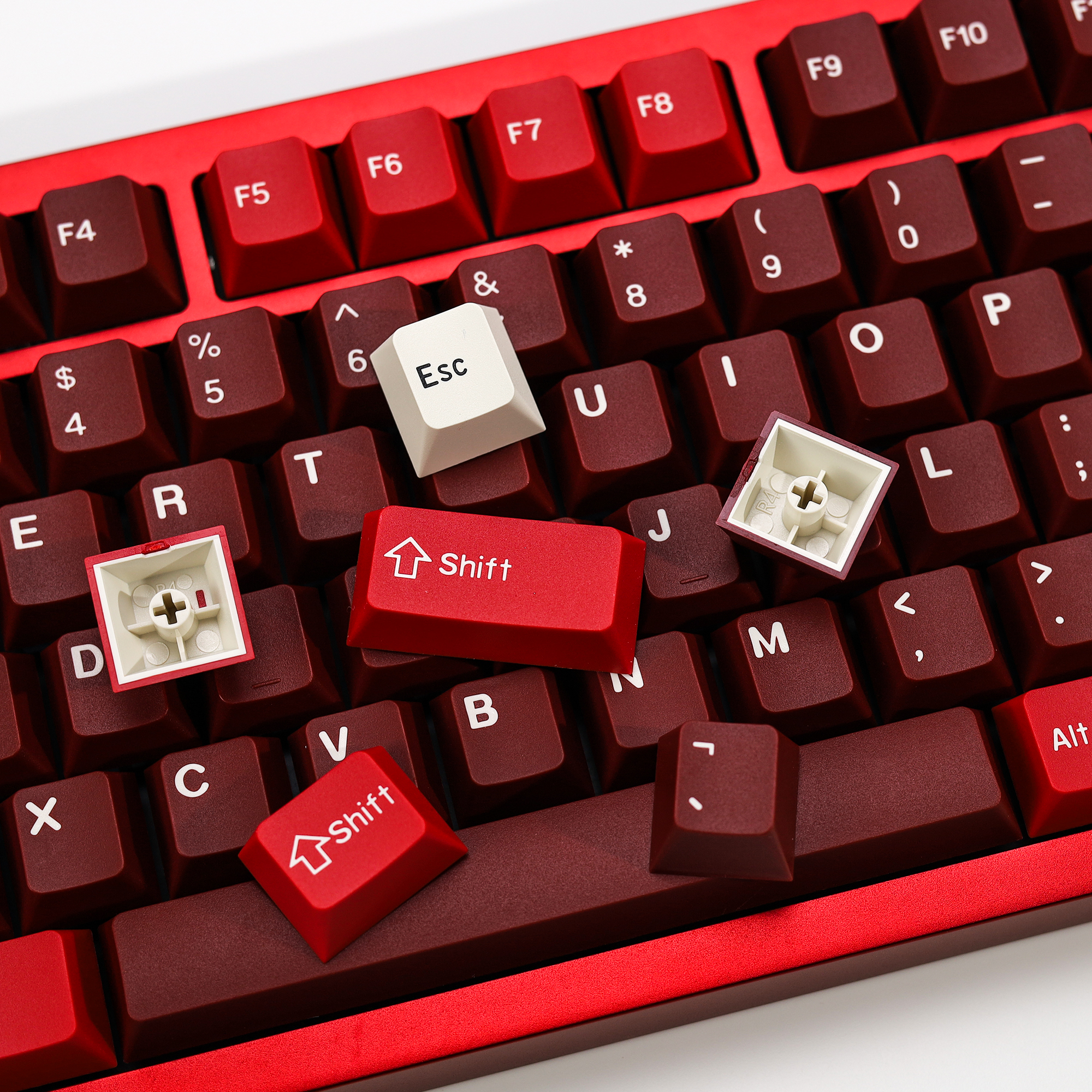 KBDiy GMK Jamon Keycap Red Ret - Gaming Keyboard No Number Pad 评论和价格