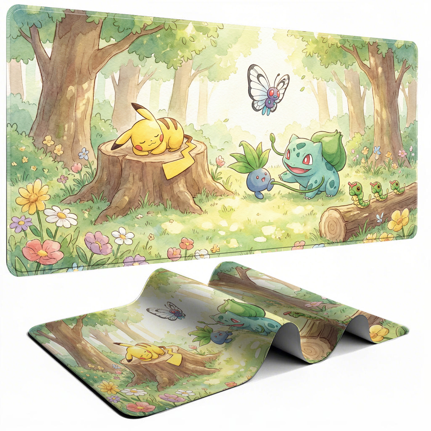 Kawaii Mouse Pad Gaming PC Acc - Gaming Keyboard He 评论和价格