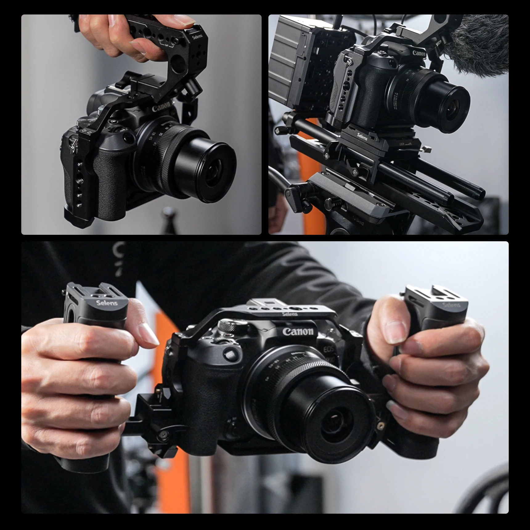 Selens Camera Full Cage Metal  - Stabilizer Screw In 评论和价格