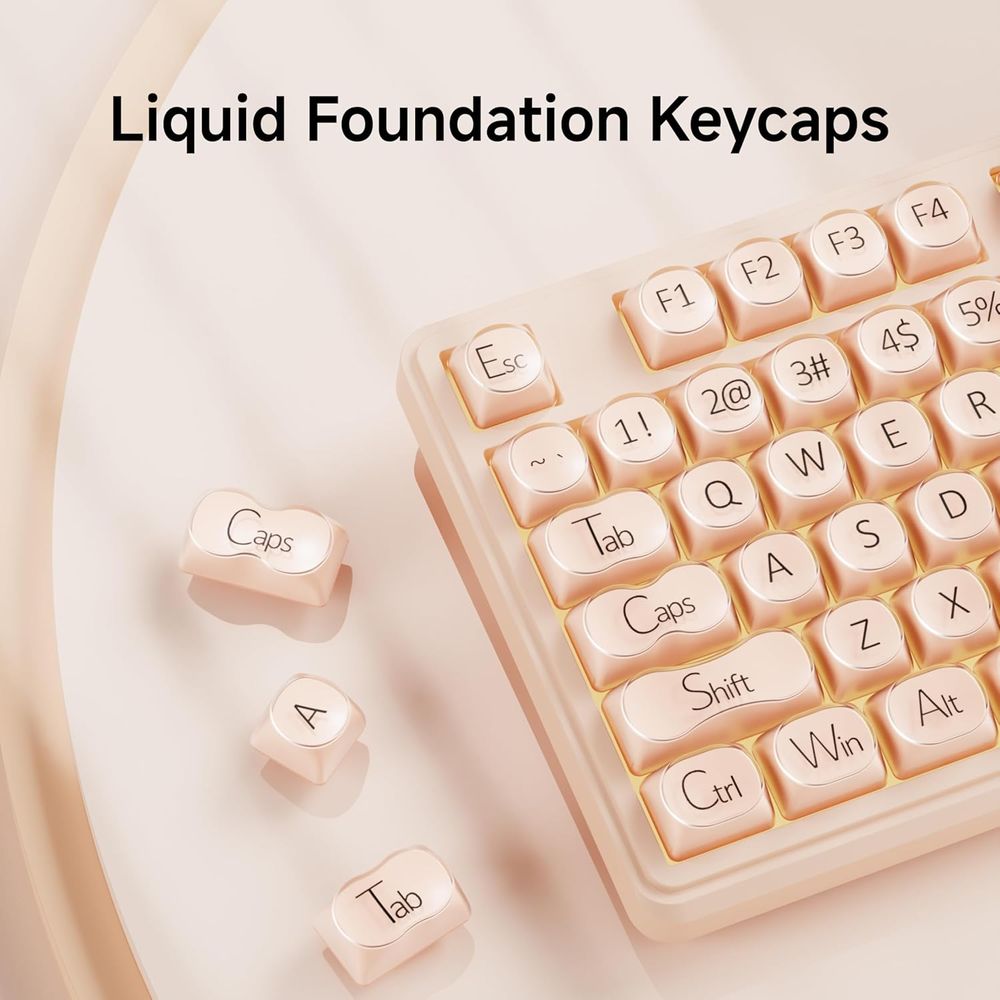 98-Key Creamy Gaming Keyboard  - Gaming Keyboard No Number Pad 评论和价格